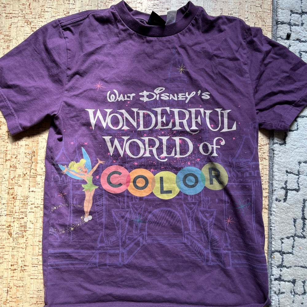 Purple unisex Disney t shirt